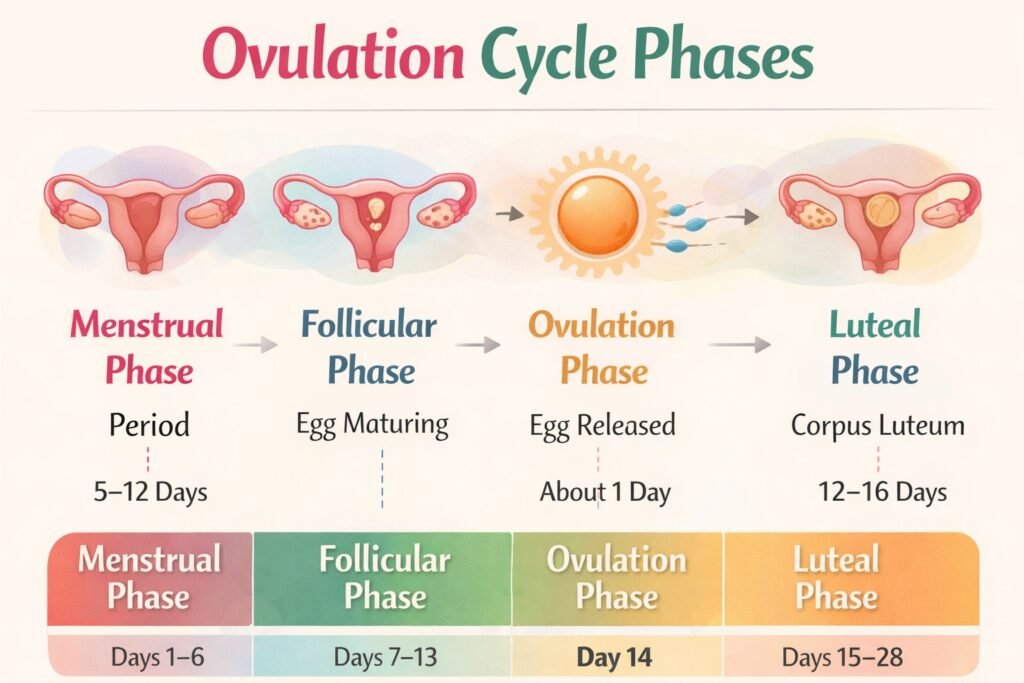 Ovulation Cycle Phases