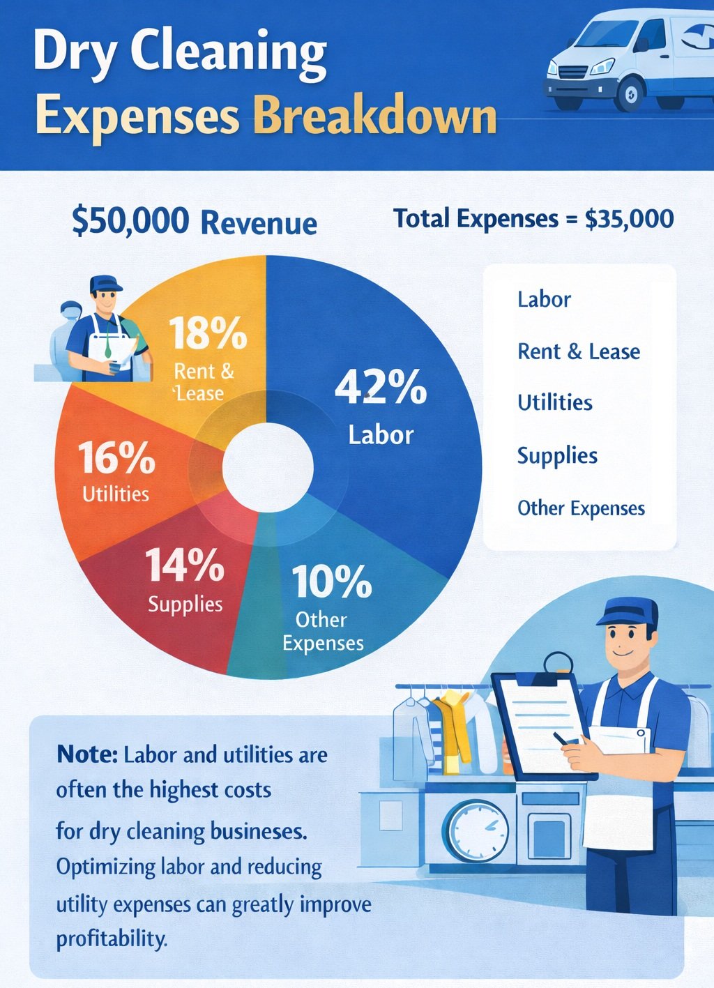 Dry Cleaning Expenses Breakdown